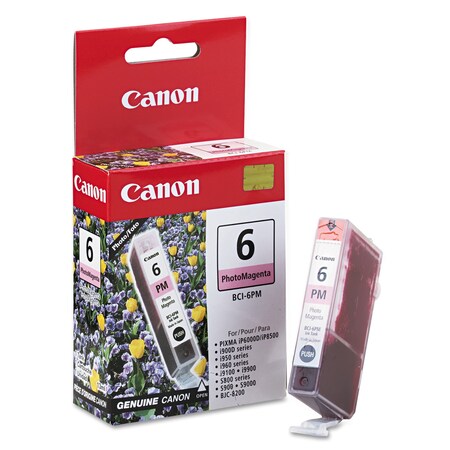 Canon Ink Cartridge, Bci6Pm, Magenta BCI6PM